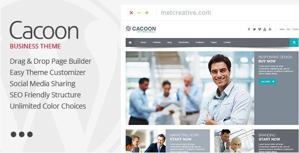 Cacoon Responsive Business WordPress Theme