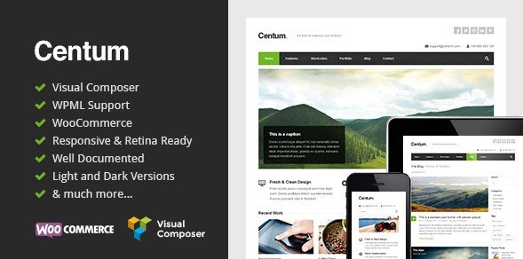 Centum Responsive WordPress Theme