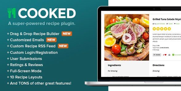 Cooked Classic - A Powerful Recipe Plugin for WordPress