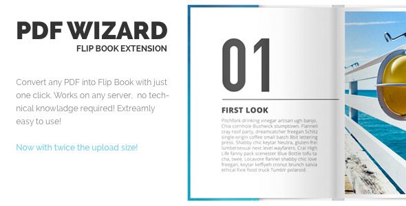 PDF To FlipBook Extension