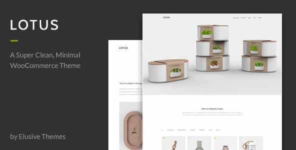 Lotus Fresh Modern WordPress WooCommerce Theme