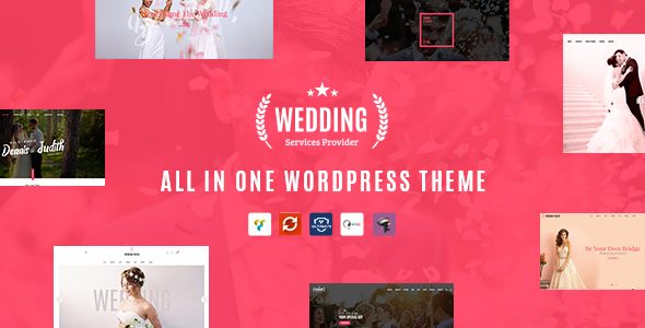 Wedding All in One WordPress Theme