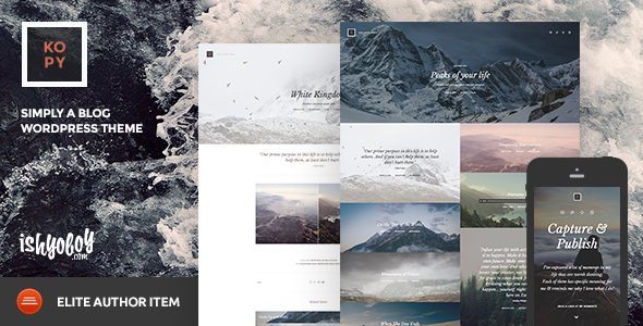 Kopy WP Simply a Blog WordPress Theme
