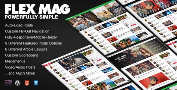 Flex Mag - Responsive WordPress News Theme 3.0.0