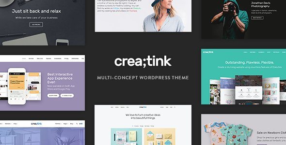 Creatink MultiConcept Responsive WordPress Theme