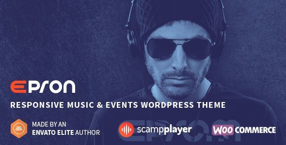 Epron - Responsive Music & Events WordPress Theme 2.2.2