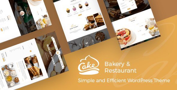 Cake Easy Slight Bakery Backing Theme