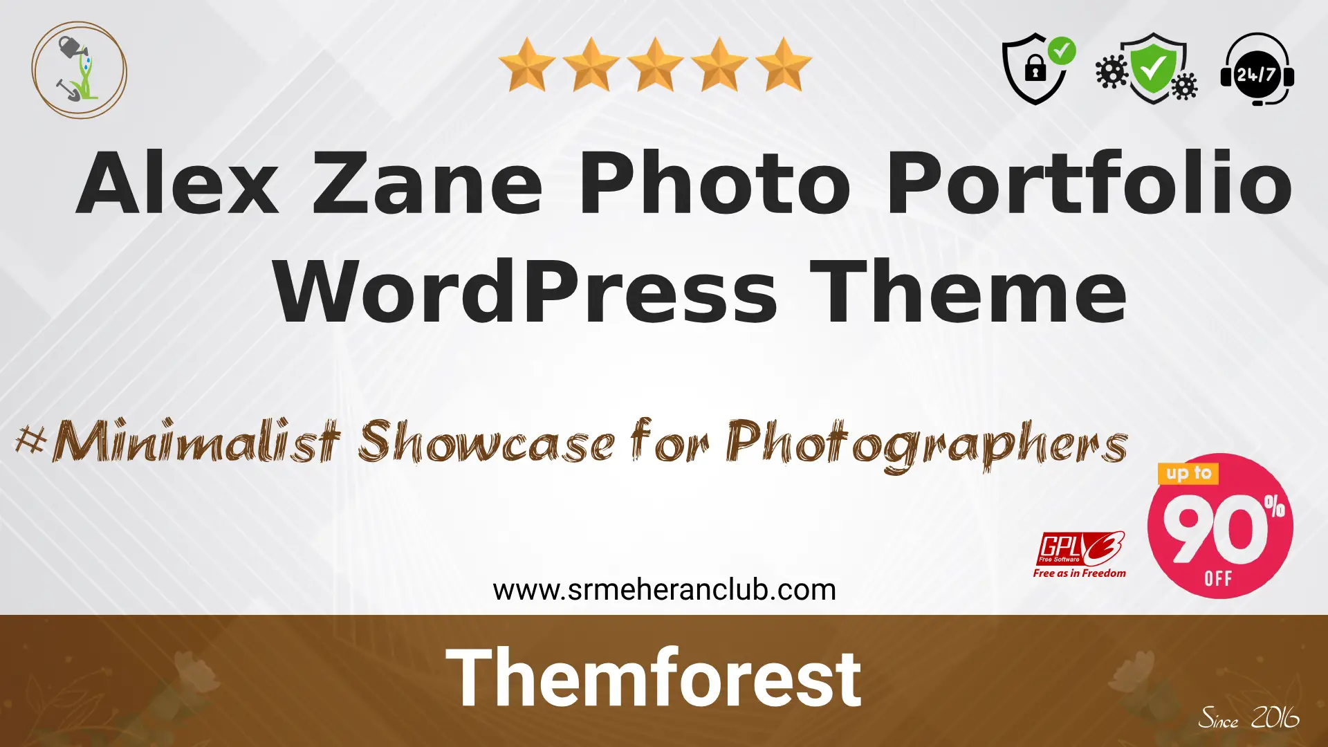 Alex Zane Photo Portfolio WordPress Theme — Product by Themeforest