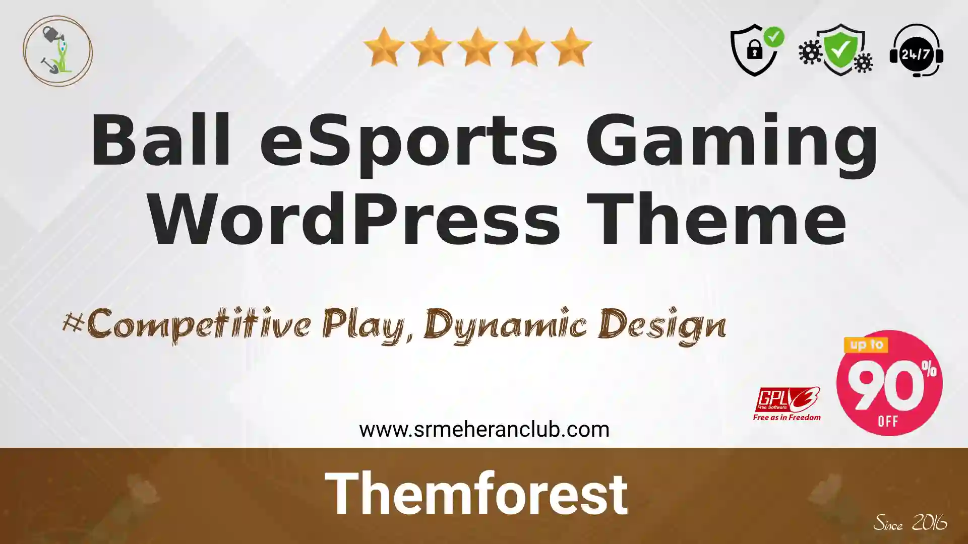 Ball eSports Gaming WordPress Theme — Product by Themeforest