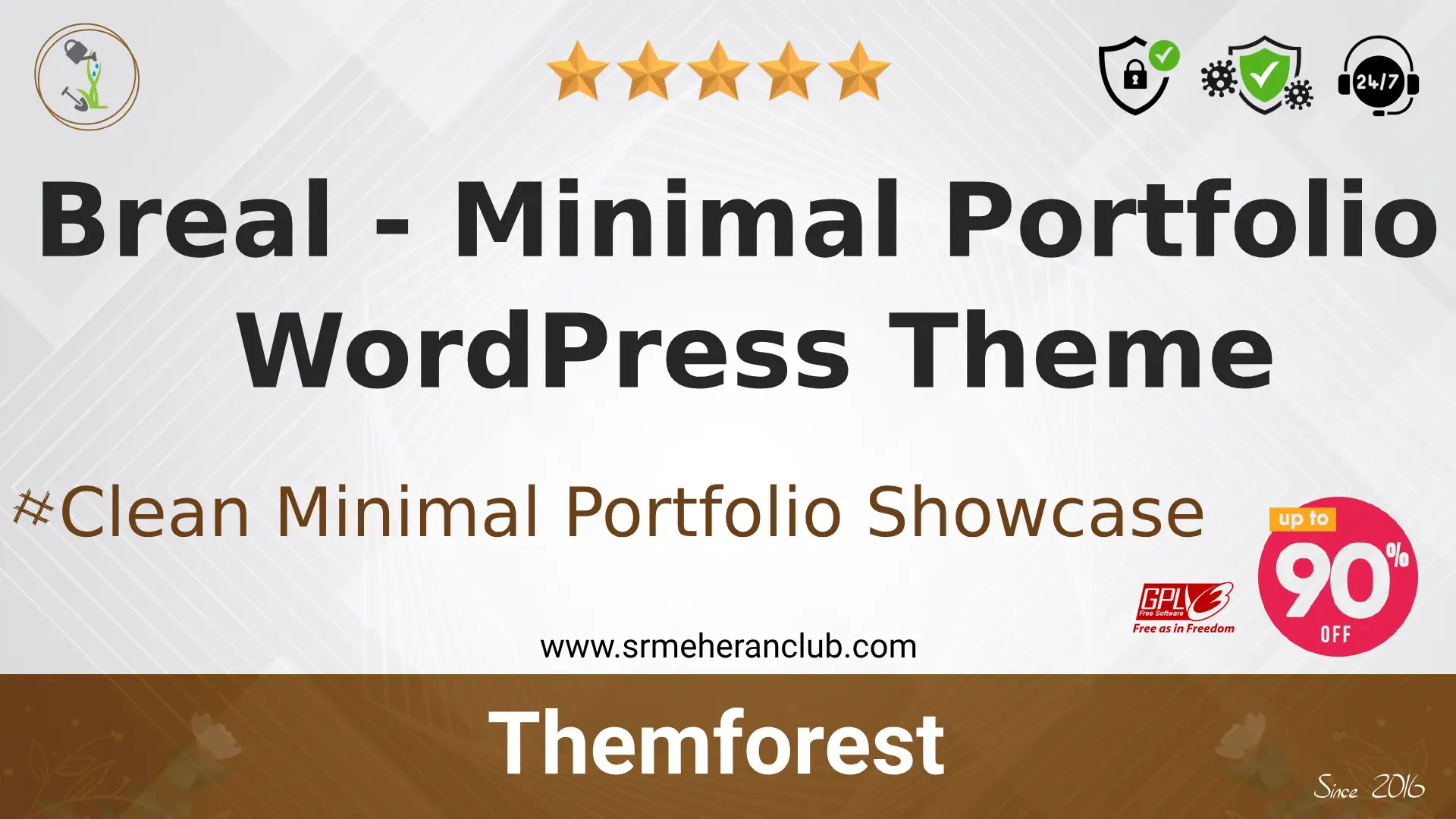 Breal – Minimal Portfolio WordPress Theme — Theme by Themeforest