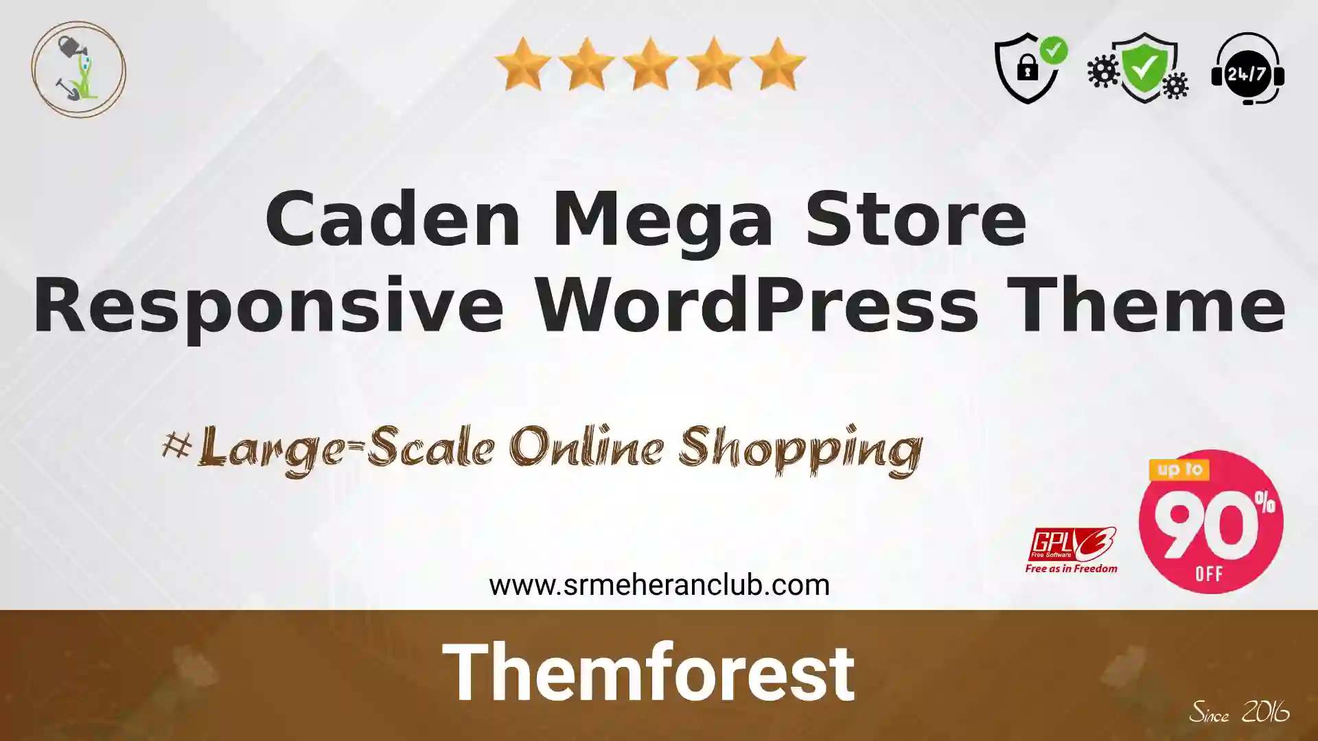 Caden Mega Store Responsive WordPress Theme