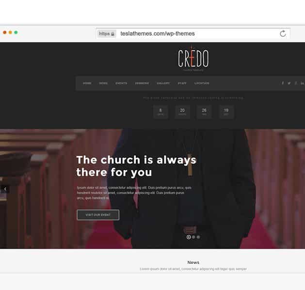 Tesla Themes Credo WordPress Theme