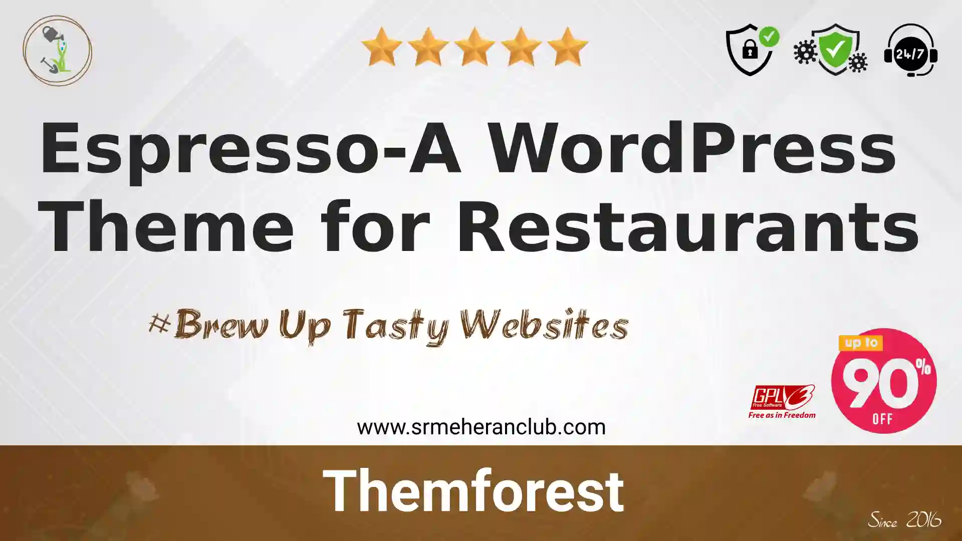 Espresso-A WordPress Theme for Restaurants