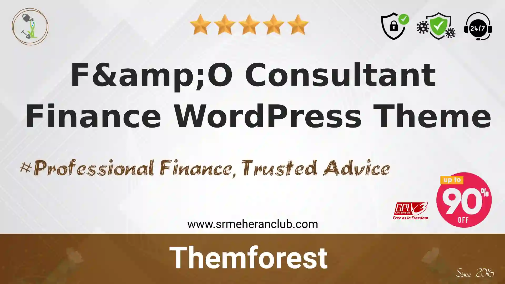 F&O Consultant Finance WordPress Theme — Theme by Themeforest