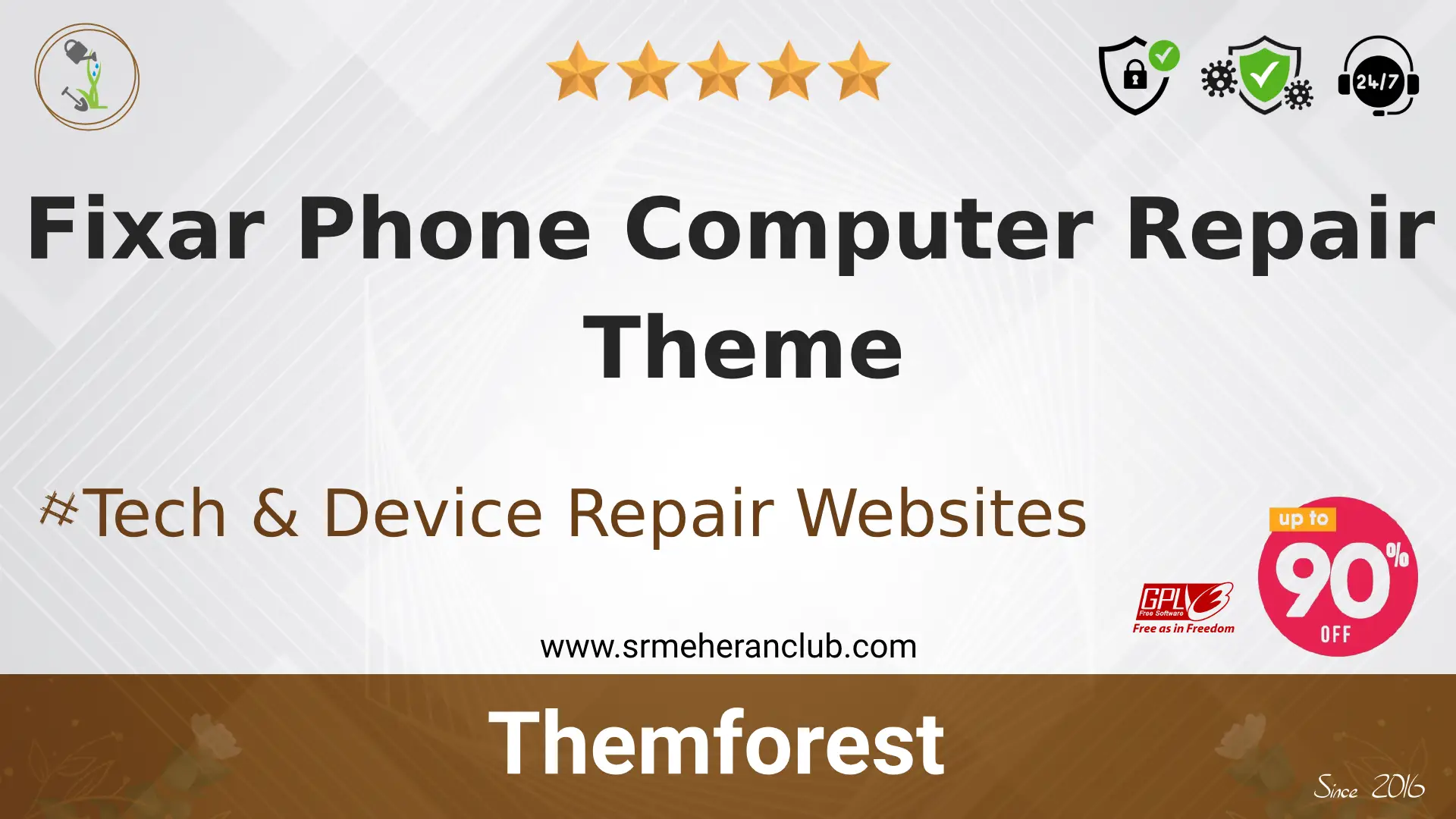 Fixar Phone Computer Repair Theme — Theme by Themeforest