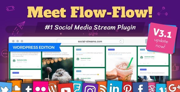 Flow-Flow WordPress Social Stream Plugin