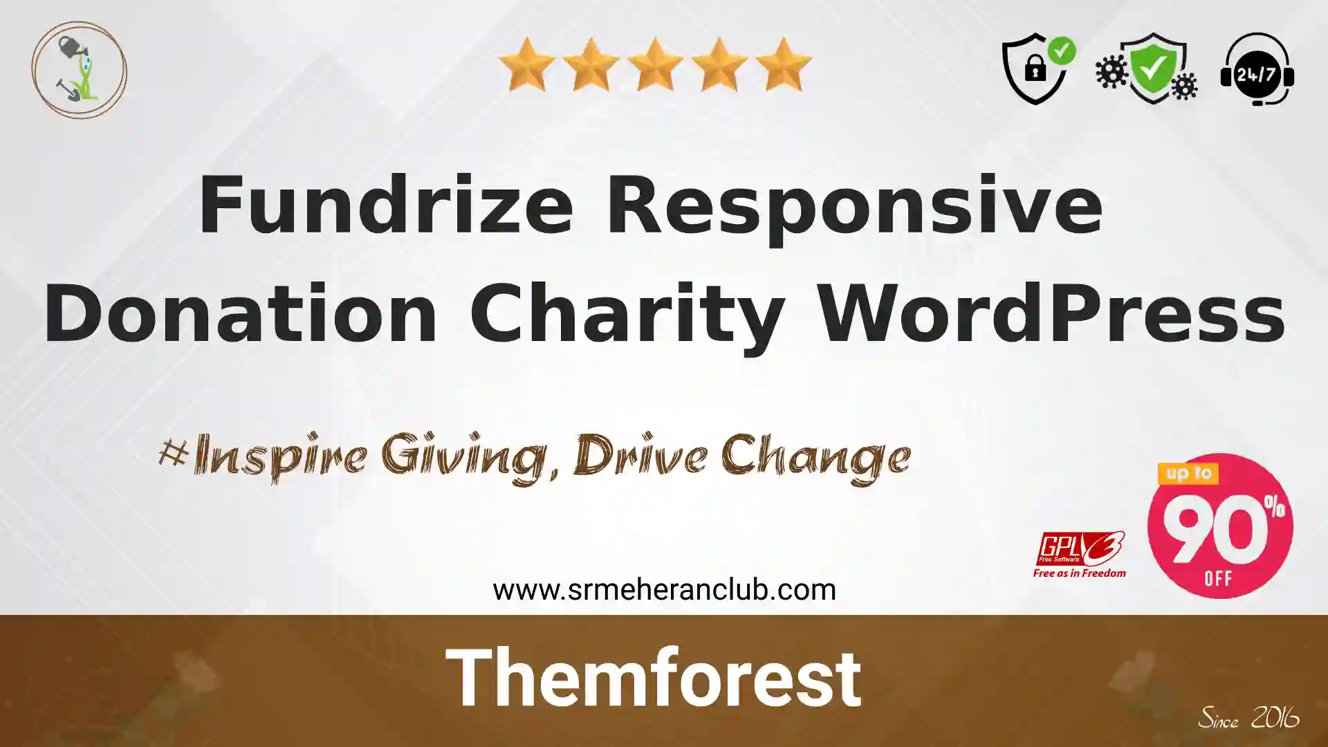 Fundrize Responsive Donation Charity WordPress — Theme by Themeforest