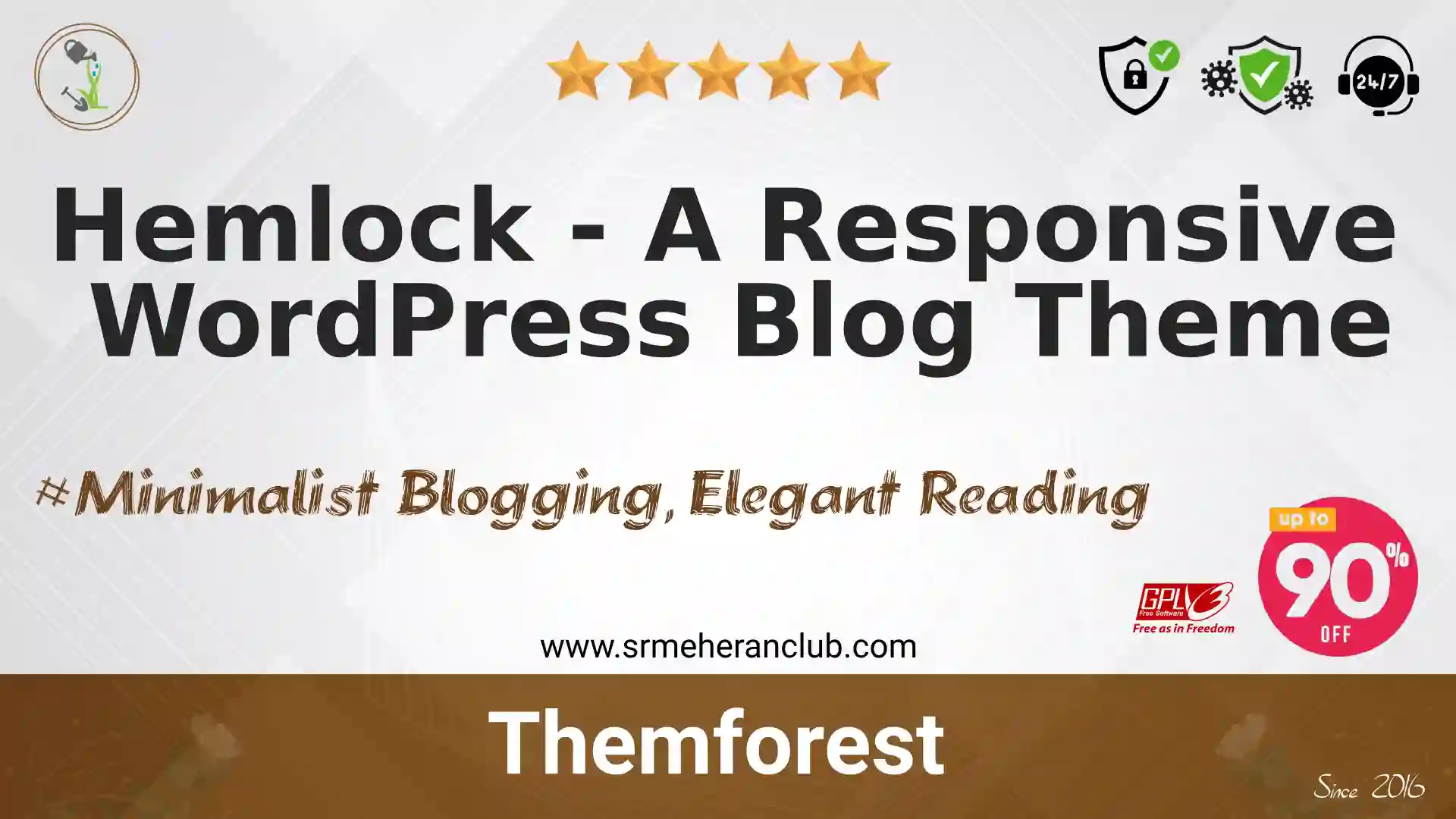 Hemlock – A Responsive WordPress Blog Theme — Theme by Themeforest