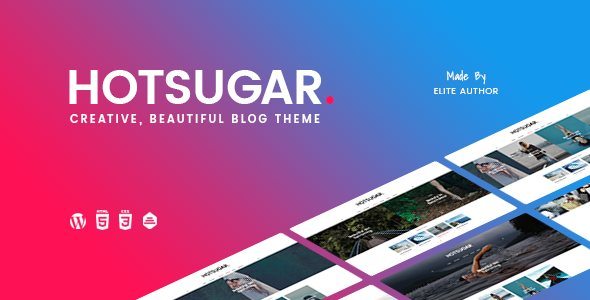 HotSugar | Responsive WordPress Blog Theme