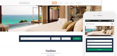 Tesla Themes Hotelia WordPress Theme