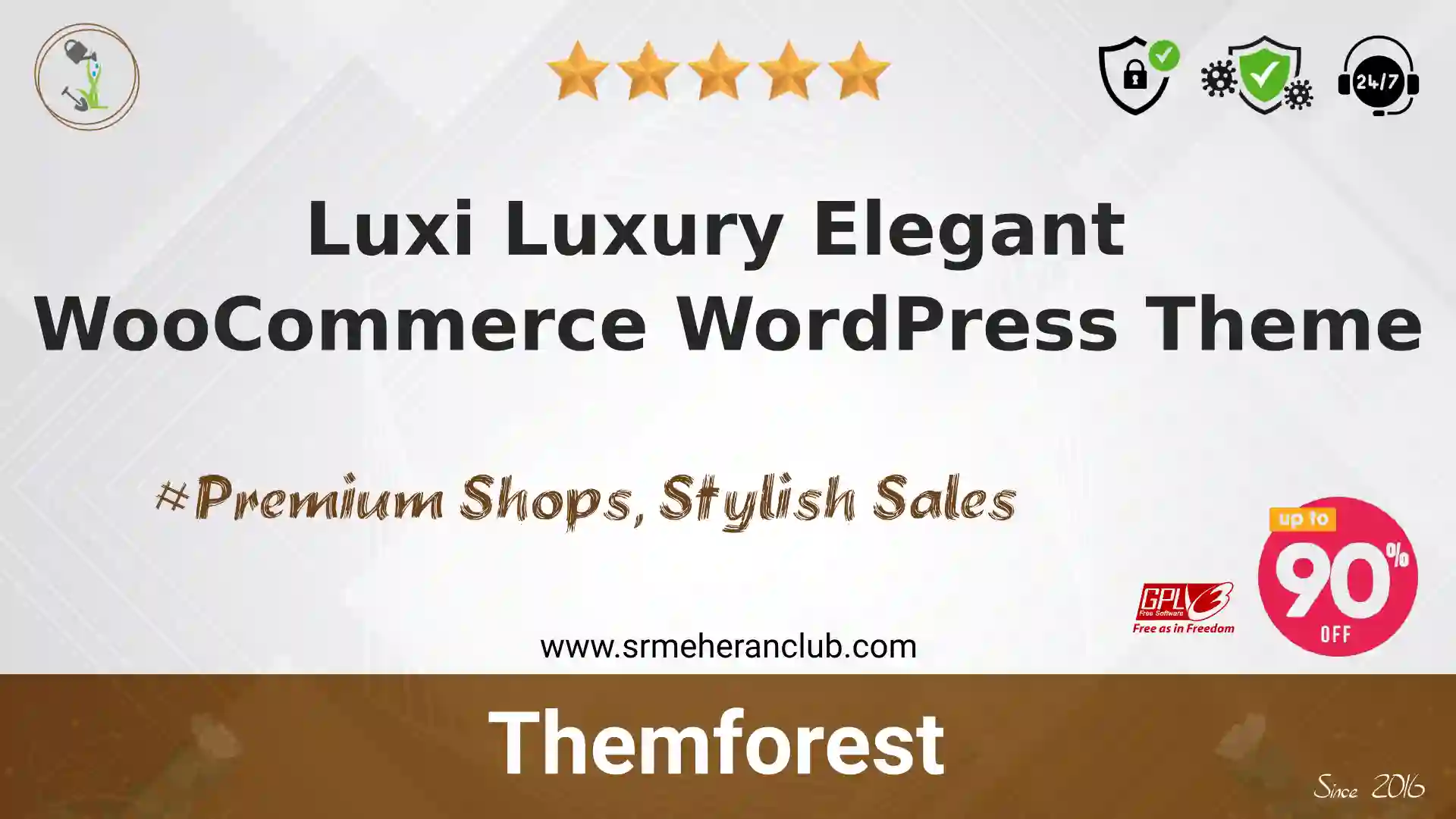 Luxi Luxury Elegant WooCommerce WordPress Theme — Theme by Themeforest