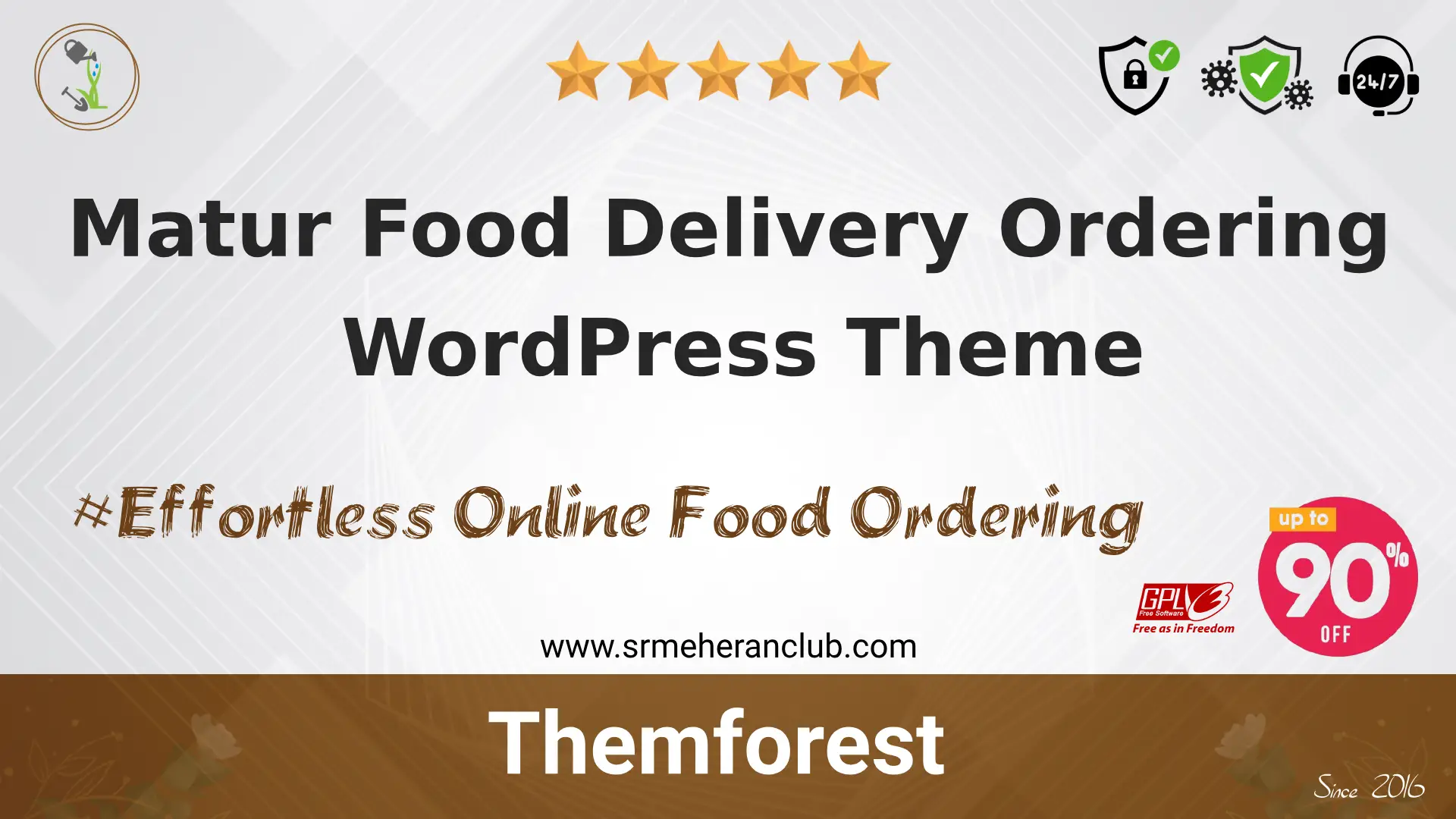Matur Food Delivery Ordering WordPress Theme 1