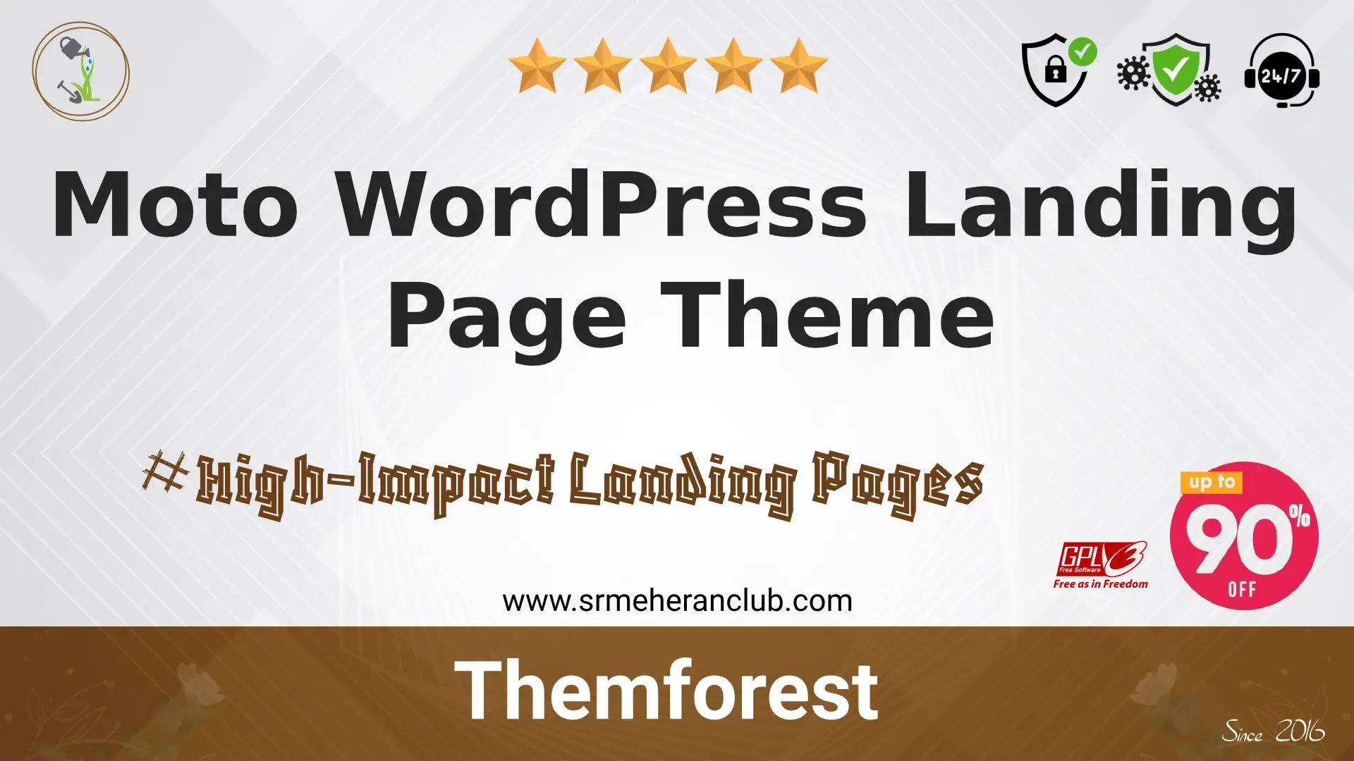 Moto WordPress Landing Page Theme — Theme by Themeforest