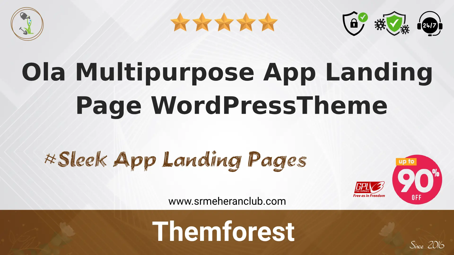 Ola Multipurpose App Landing Page WordPressTheme — Product by Themeforest