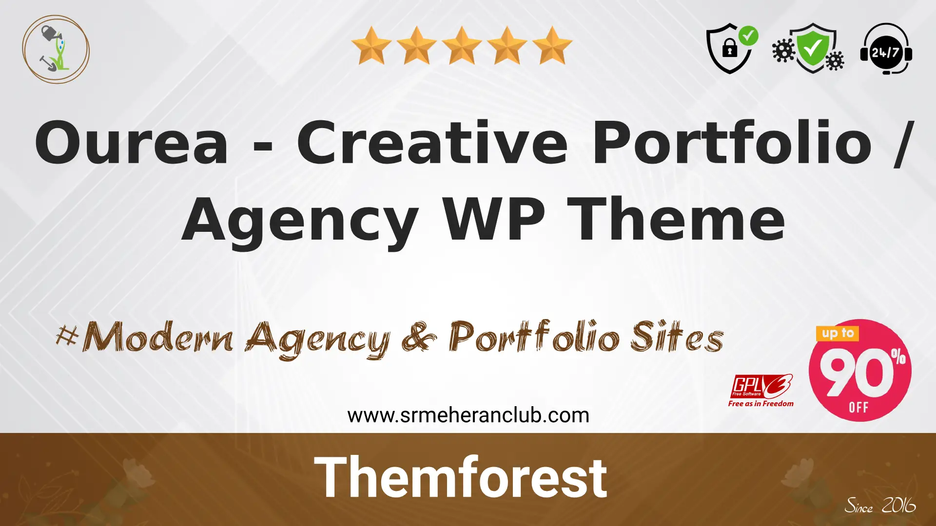 Ourea – Creative Portfolio / Agency WP Theme — Theme by Themeforest
