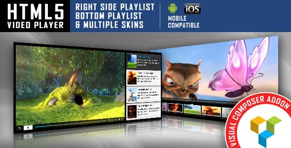 Visual Composer Addon HTML5 Video Player 1.6