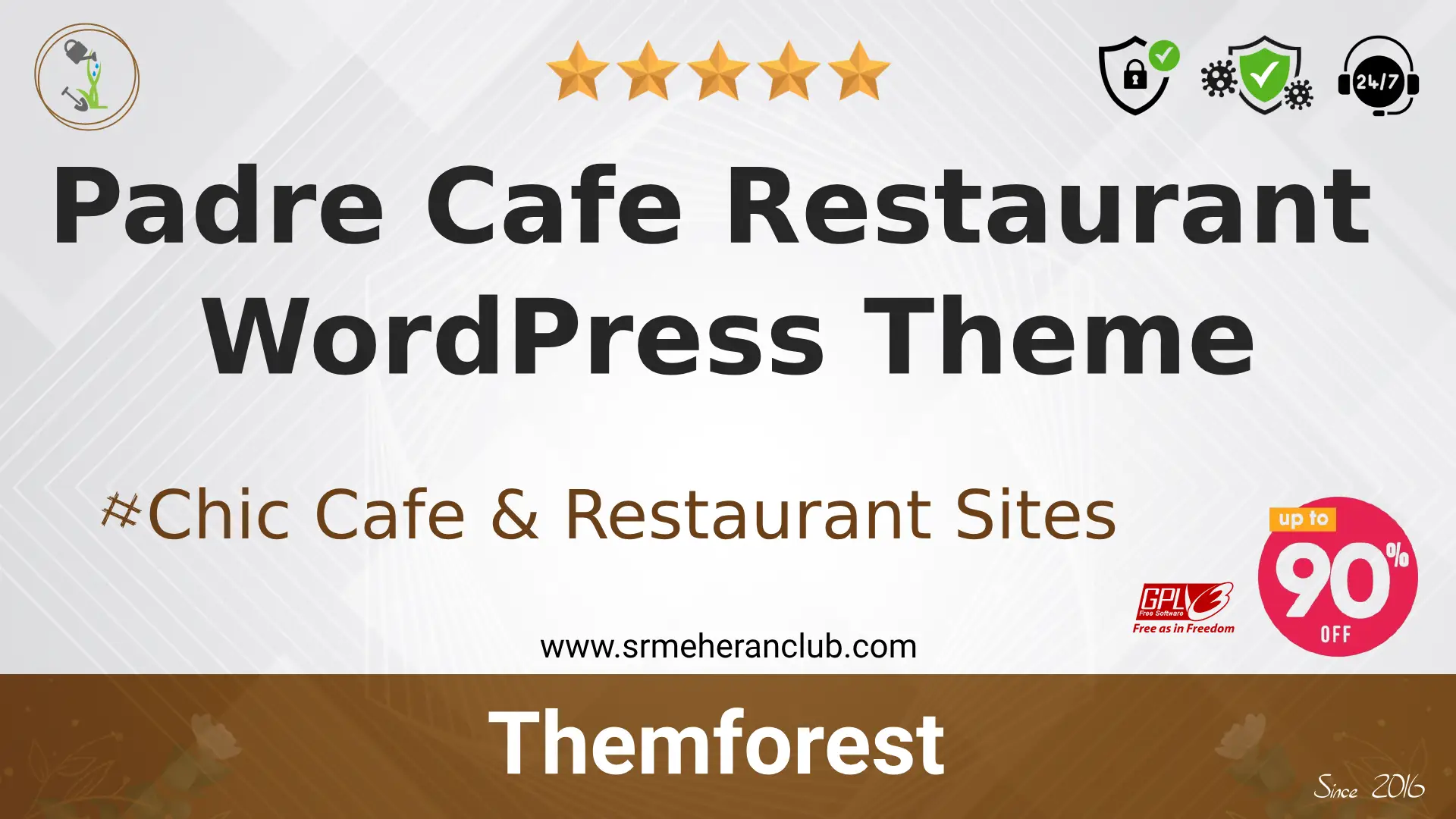 Padre Cafe Restaurant WordPress Theme