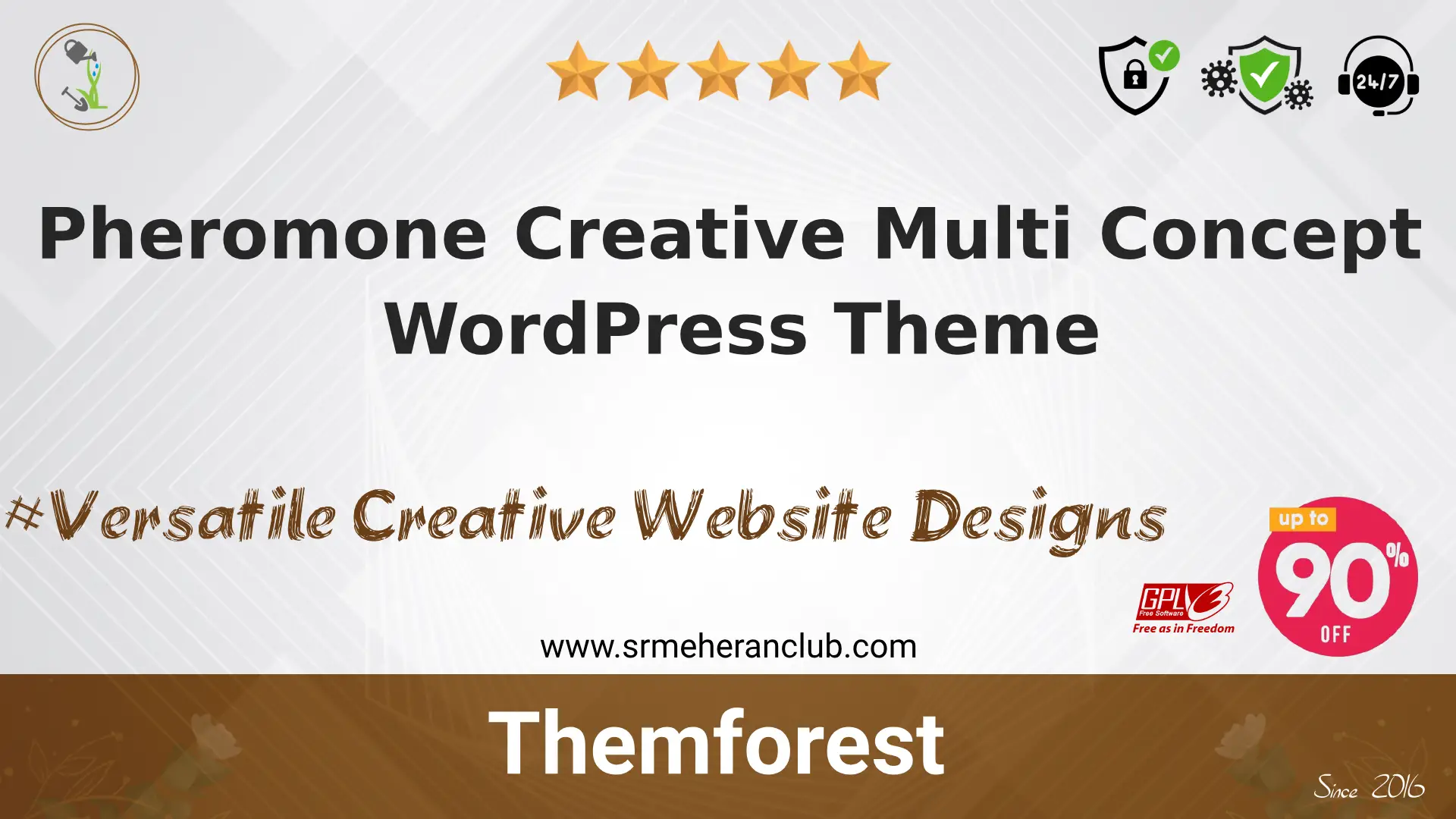 Pheromone Creative Multi Concept WordPress Theme — Theme by Themeforest