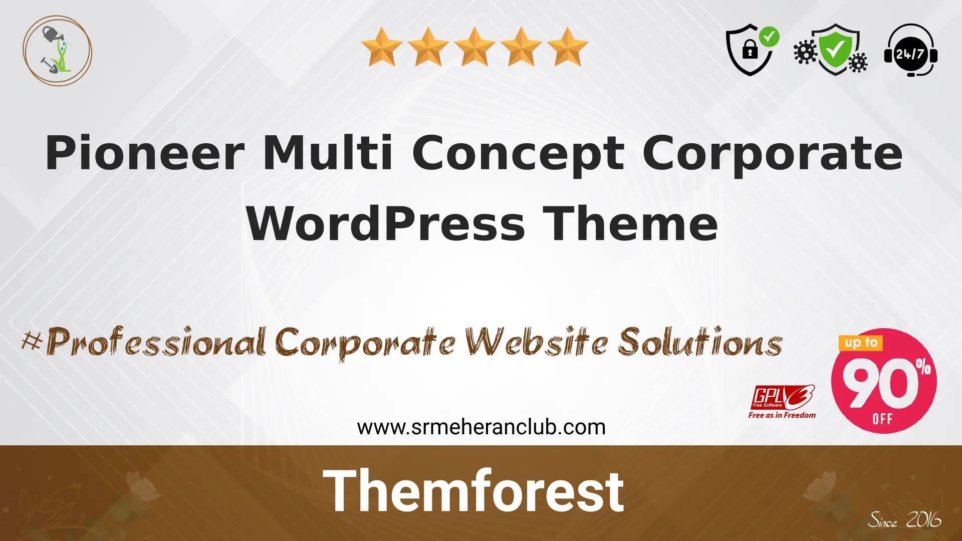 Pioneer Multi Concept Corporate WordPress Theme — Theme by Themeforest