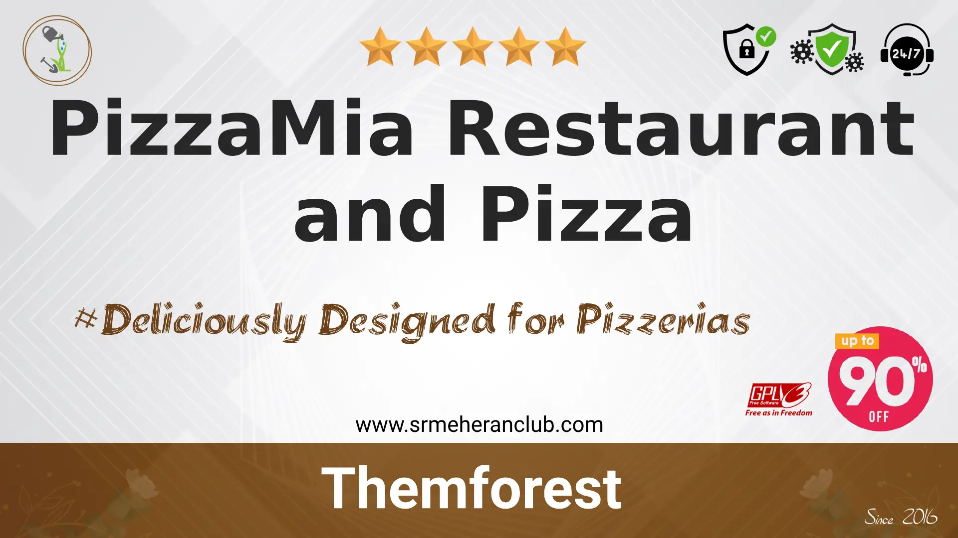 PizzaMia Restaurant and Pizza — Product by Themeforest