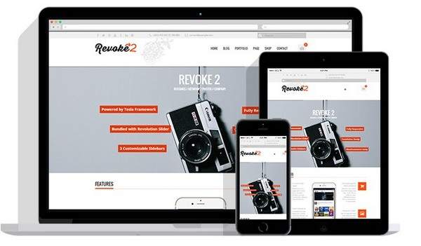 Tesla Themes Revoke2 WordPress Theme