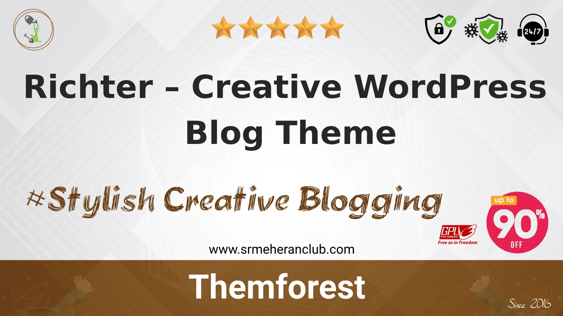 Richter – Creative WordPress Blog Theme — Product by Themeforest