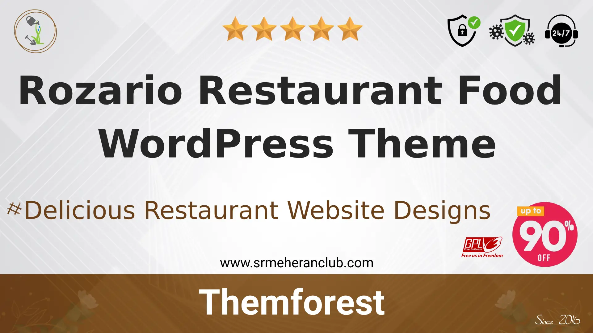 Rozario Restaurant Food WordPress Theme