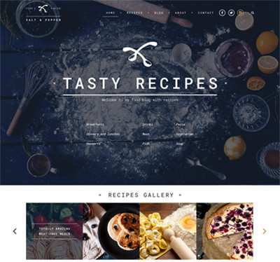 Tesla Themes Salt-N-Pepper WordPress Theme