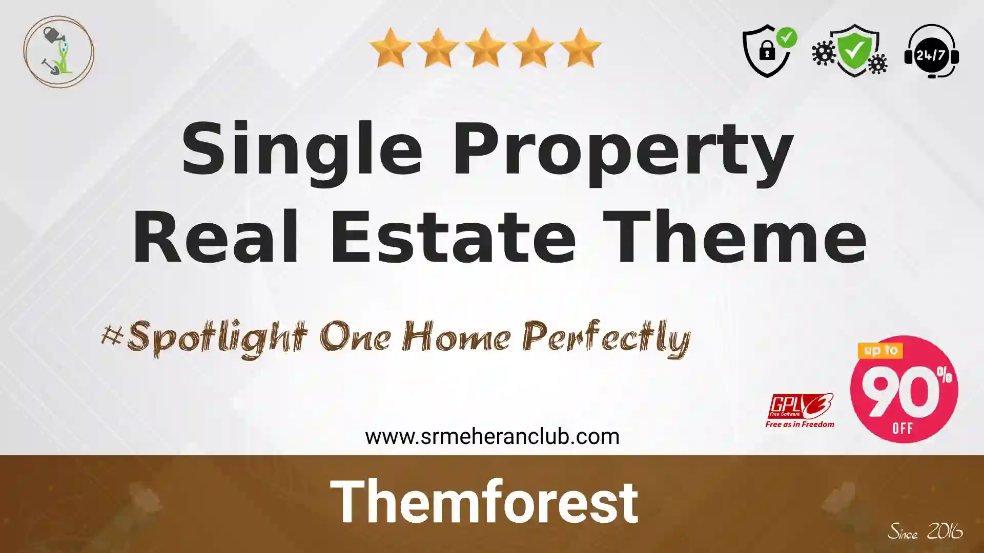 Single Property Real Estate Theme