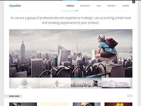 Tesla Themes Skywalker WordPress Theme