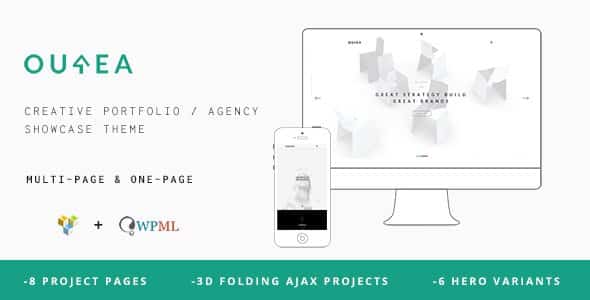 Ourea - Creative Portfolio / Agency WP Theme