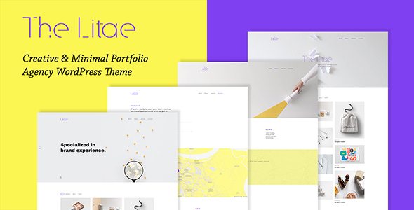 The Litae - Minimal Portfolio WordPress Theme
