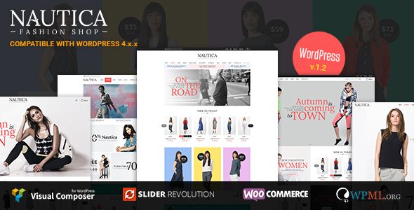 Nautica Responsive WooCommerce WordPress Theme