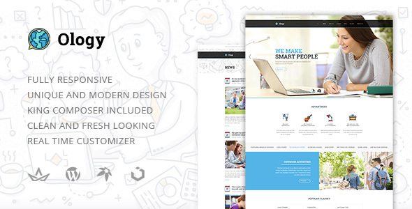 Product Image - Ology Education and Courses WordPress Theme