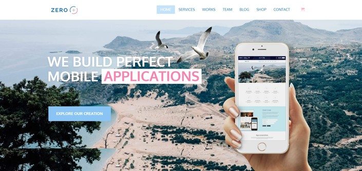 Tesla Themes Zero WordPress Theme