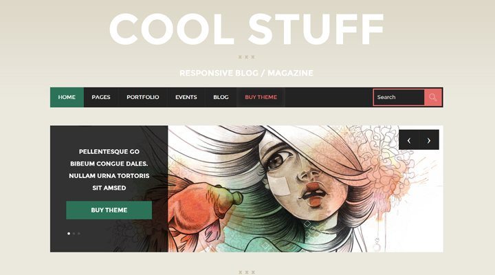 Tesla Themes Coolstuff WordPress Theme