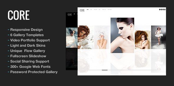 Core Minimalist Photography Portfolio