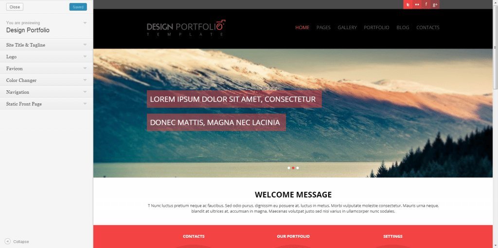Tesla Themes DesignPortfolio WordPress Theme