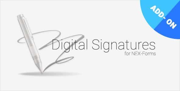 NEX-Forms-Digital Signatures Add-on