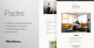 Padre Cafe Restaurant WordPress Theme